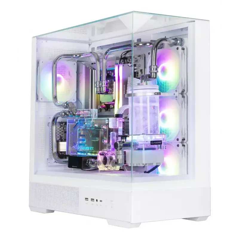 PC-kotelo Zalman P40 Prism Plus valkoinen Midi Tower