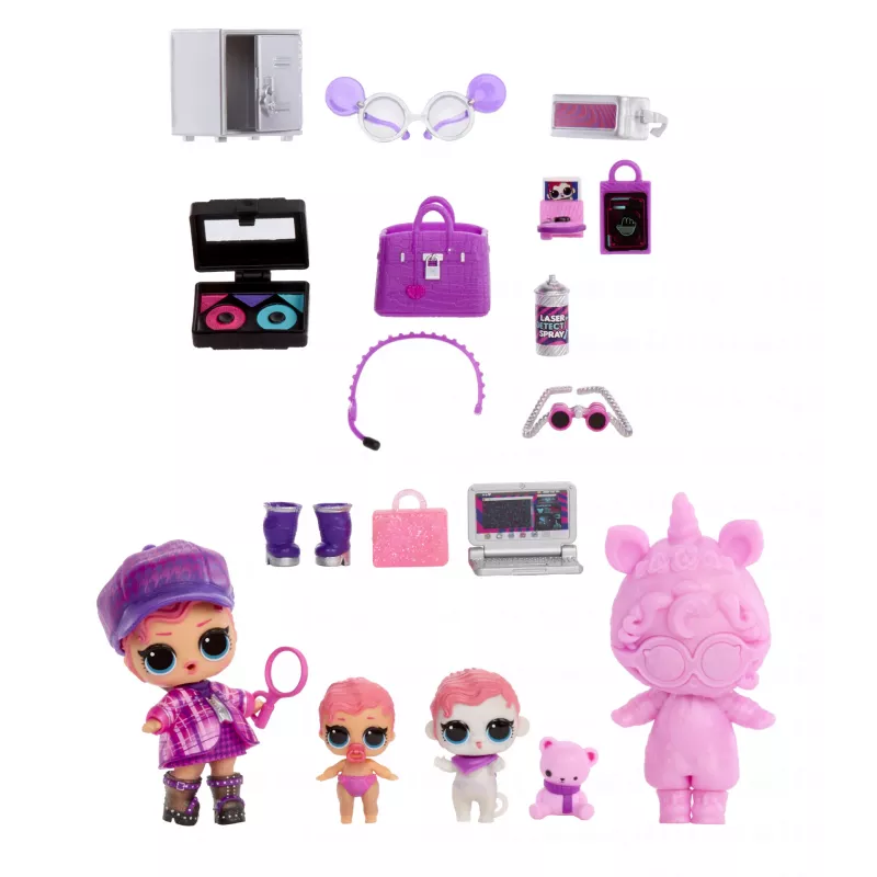 Mini nukke L.O.L. Surprise! Eye Spy Ultimate Unboxing monivärinen