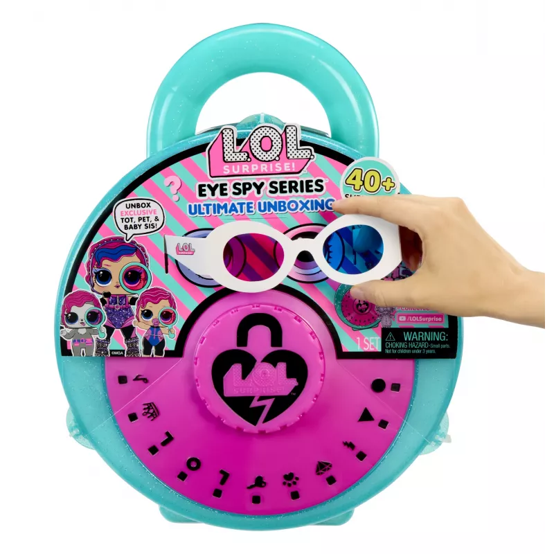 Mini nukke L.O.L. Surprise! Eye Spy Ultimate Unboxing monivärinen