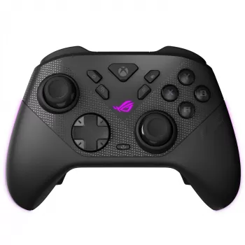 Peliohjain ASUS ROG Raikiri II XBox WL — Bluetooth, RF, USB Type-C, PC/Xbox One/Series S/X, musta, 2,5 m kaapeli, jopa 50 h akku