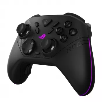Peliohjain ASUS ROG Raikiri II XBox WL — Bluetooth, RF, USB Type-C, PC/Xbox One/Series S/X, musta, 2,5 m kaapeli, jopa 50 h akku