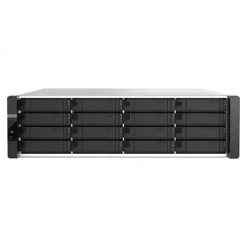 QNAP ES1686dc R2 NAS teline (3U) Intel® Xeon® D D-2142IT 48 GB DDR4 0 TB QNAP QES musta, harmaa