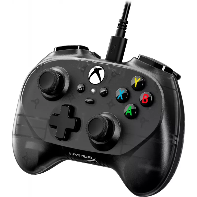 HyperX Clutch Tanto Mini WD -peliohjain, joystick, Xbox, Xbox One, johdollinen, USB, musta, 2,95 m
