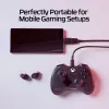HyperX Clutch Tanto Mini WD -peliohjain, joystick, Xbox, Xbox One, johdollinen, USB, musta, 2,95 m