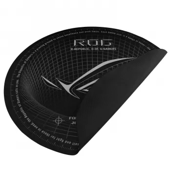 Lattiansuojamatto ASUS ROG Cosmic Mat II OS111, pyöreä, halkaisija 117 cm, peli- tai toimistotuolille
