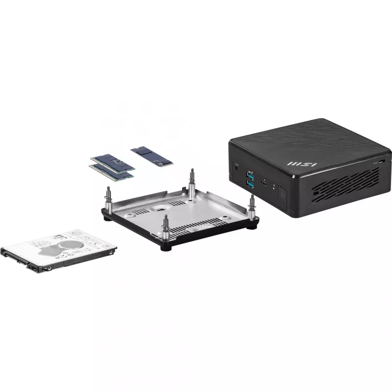 MSI Cubi 5 1M-440BEU 0,6 L PC musta 100U Intel SoC