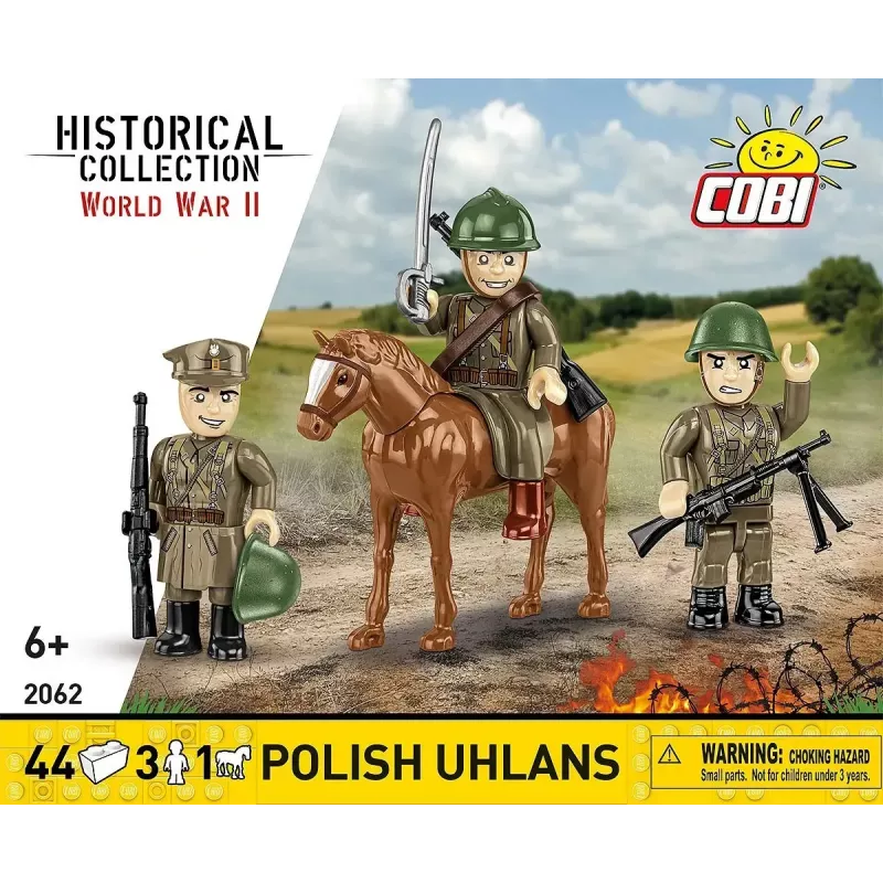 Cobi Blocks puolalaiset ulaanit 44-osainen rakennussarja COIB-2062