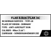 Cobi Blocks Sd.Kfz.8 8,8 cm Flak 36 -rakennussarja, 975 osaa