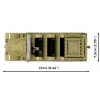 Cobi Blocks Sd.Kfz.8 8,8 cm Flak 36 -rakennussarja, 975 osaa