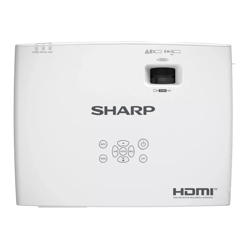 Sharp E501U 5000 ANSI lumenia 3LCD WUXGA (1920x1200) valkoinen