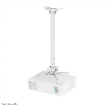 Neomounts CL25-550WH1 -projektorikattoteline – K 74,5-114,5 cm – Easy-Install – täysin liikkuva
