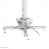 Neomounts CL25-550WH1 -projektorikattoteline – K 74,5-114,5 cm – Easy-Install – täysin liikkuva