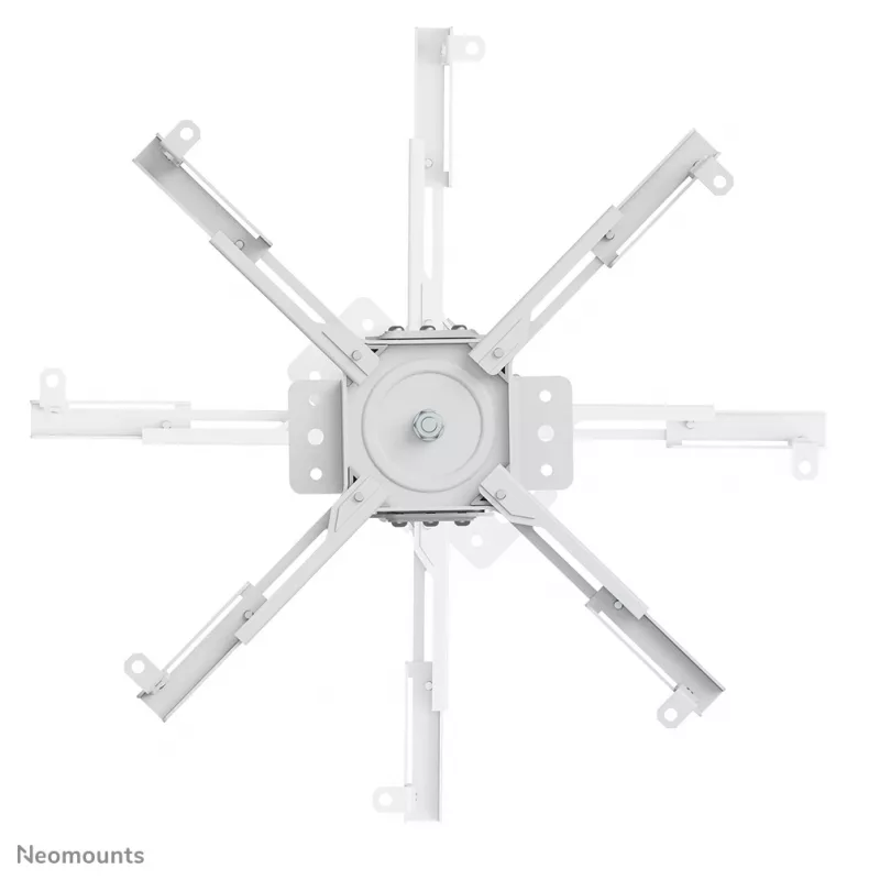 Neomounts CL25-550WH1 -projektorikattoteline – K 74,5-114,5 cm – Easy-Install – täysin liikkuva