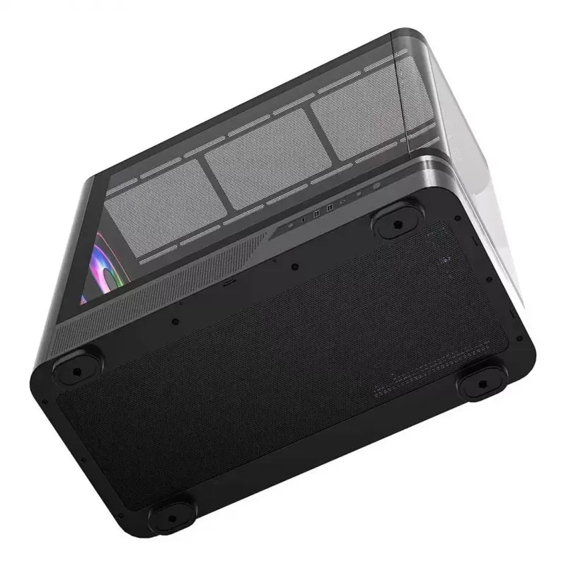 Tietokonekotelo MODECOM VOLCANO AQ200 ARGB MIDI musta