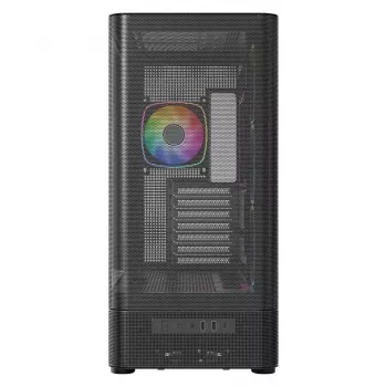 PC-kotelo MODECOM VOLCANO AQ400 ARGB MIDI musta — MODECOM MC-A-AQ400-4FA-B