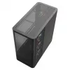 PC-kotelo MODECOM VOLCANO AQ400 ARGB MIDI musta — MODECOM MC-A-AQ400-4FA-B
