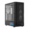 PC-kotelo MODECOM VOLCANO AQ400 ARGB MIDI musta — MODECOM MC-A-AQ400-4FA-B