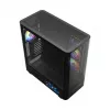 PC-kotelo MODECOM VOLCANO AQ400 ARGB MIDI musta — MODECOM MC-A-AQ400-4FA-B