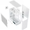 MODECOM VOLCANO AQ400 ARGB MIDI Tower -tietokonekotelo, valkoinen