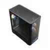 Tietokonekotelo MODECOM VOLCANO AQ500 ARGB MIDI musta