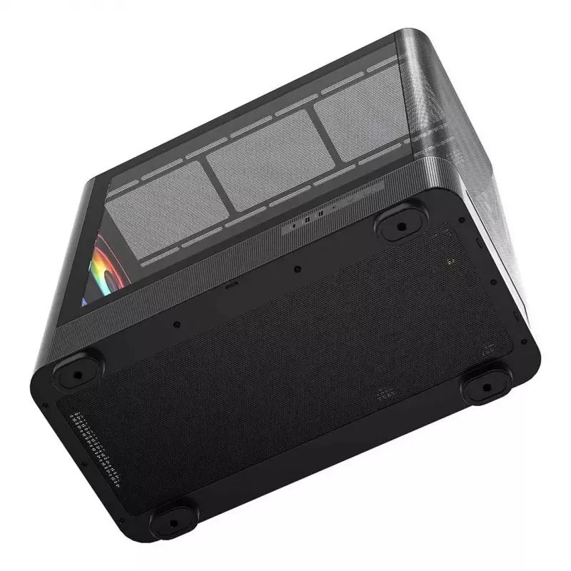 Tietokonekotelo MODECOM VOLCANO AQ500 ARGB MIDI musta