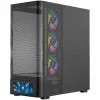 Tietokonekotelo MODECOM VOLCANO AQ500 ARGB MIDI musta