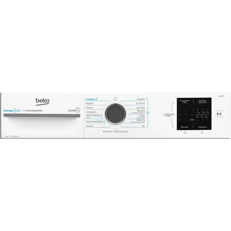 Pesukone BEKO BM3WFU39215WAR 9 kg, energiatehokkuusluokka A