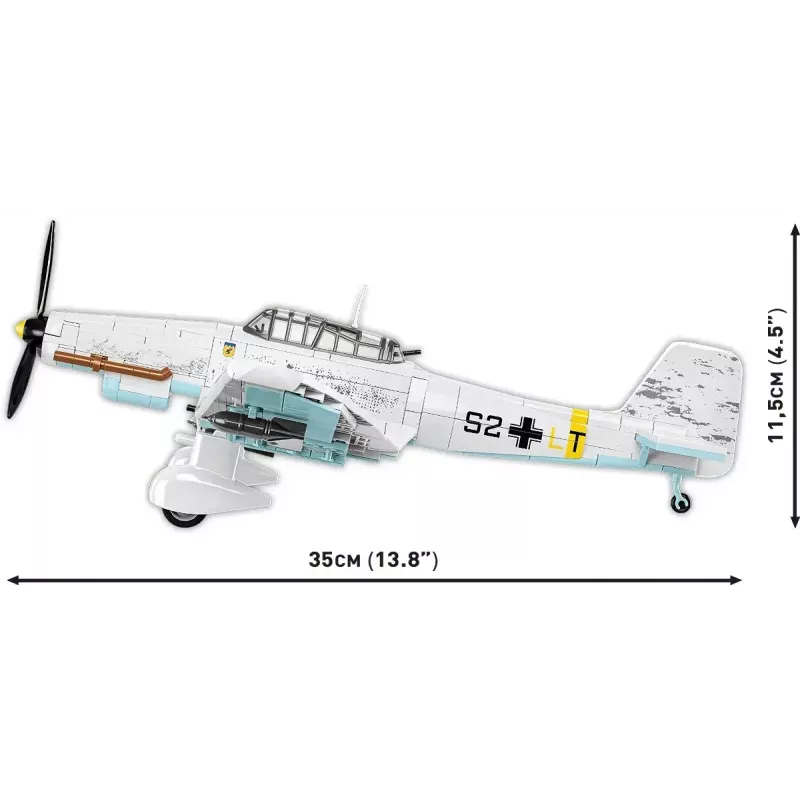 Cobi Blocks Junkers JU 87D-3 Stuka rakennussarja 556 osaa