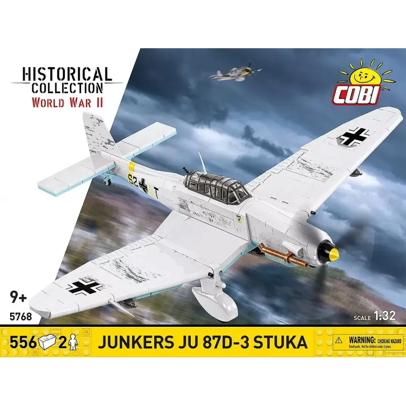 Cobi Blocks Junkers JU 87D-3 Stuka rakennussarja 556 osaa