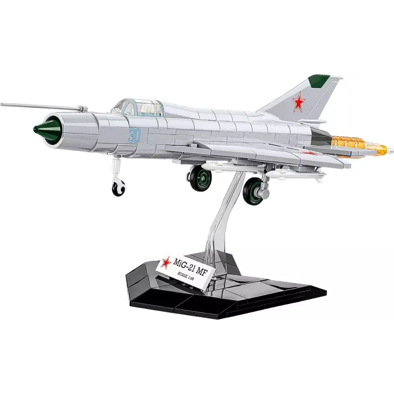 Rakennuspalikat Cobi MiG-21 MF 381 palikan sarja – rakennettava lelumalli