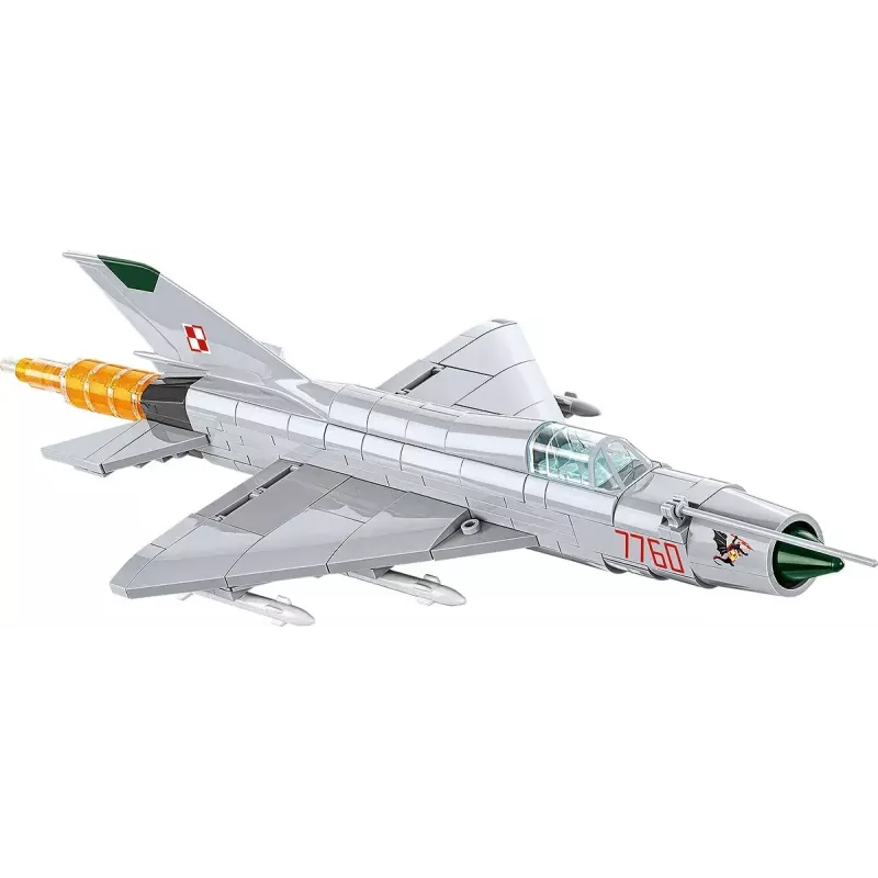 Rakennuspalikat Cobi MiG-21 MF 381 palikan sarja – rakennettava lelumalli