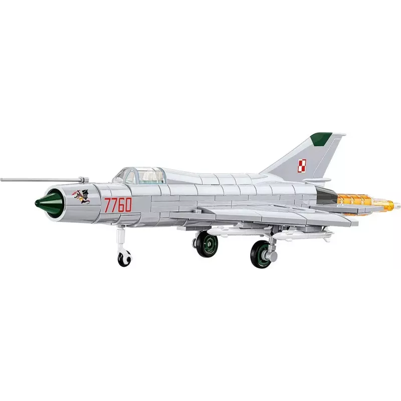 Rakennuspalikat Cobi MiG-21 MF 381 palikan sarja – rakennettava lelumalli