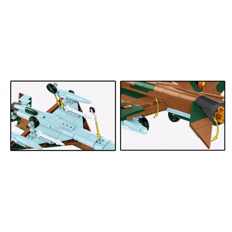 Cobi MiG-21 pienoismallisarja 396 osaa – Cobi Blocks rakennussarja