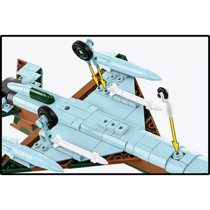 Cobi MiG-21 pienoismallisarja 396 osaa – Cobi Blocks rakennussarja