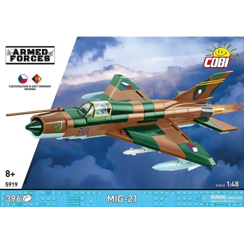 Cobi MiG-21 pienoismallisarja 396 osaa – Cobi Blocks rakennussarja