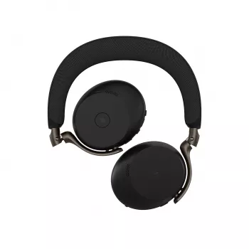 Jabra Evolve3 75 - MS Link390a - musta, langaton, 20 - 20000 Hz, puhelut/musiikki, 180 g, kuulokemikrofoni, musta