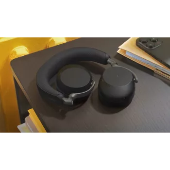 Jabra Evolve3 75 - MS Link390c - musta, langaton, 20 - 20000 Hz, puhelut/musiikki, 180 g, kuulokemikrofoni, musta