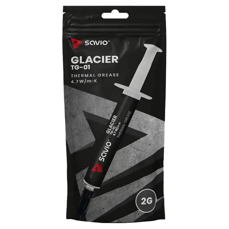 Savio TG-01 lämpötahna, 2 g, 4,7 W/m·K