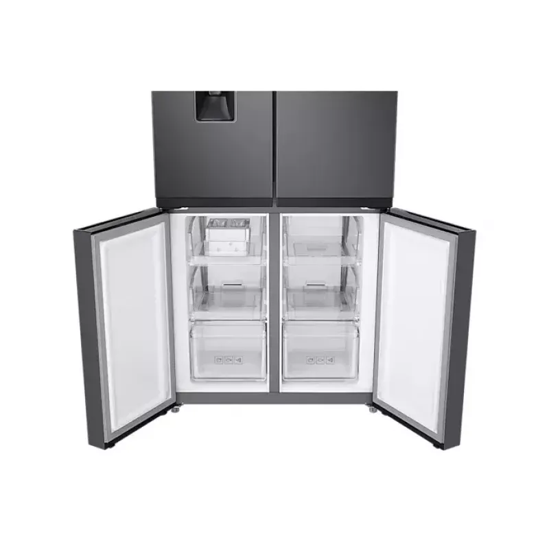 Samsung RF48A401EB4/EO Side-by-Side-jääkaappi vapaasti seisova 488 L musta