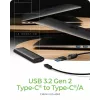 ICY BOX M.2 NVMe-kotelo USB 3.2 Gen 2 Type-C, SSD-kotelo, M.2, PCI Express, 10 Gbit/s, Hot-Swap, musta