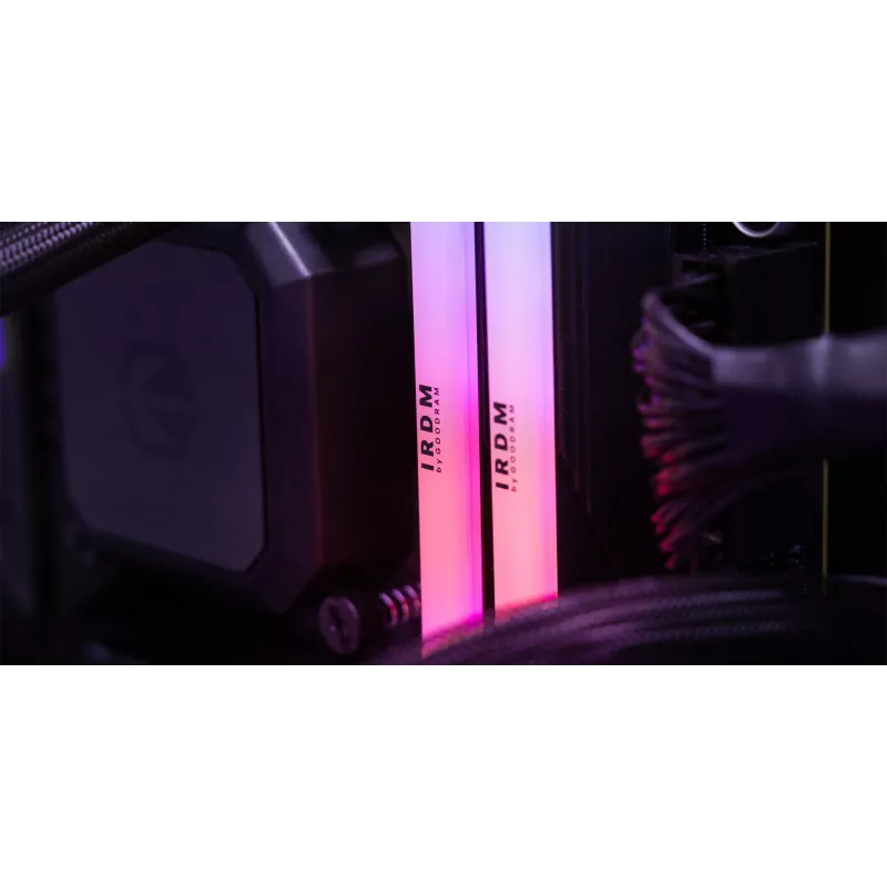 Muisti DDR5 IRDM RGB 32GB(2*16GB) /6400 CL32 musta