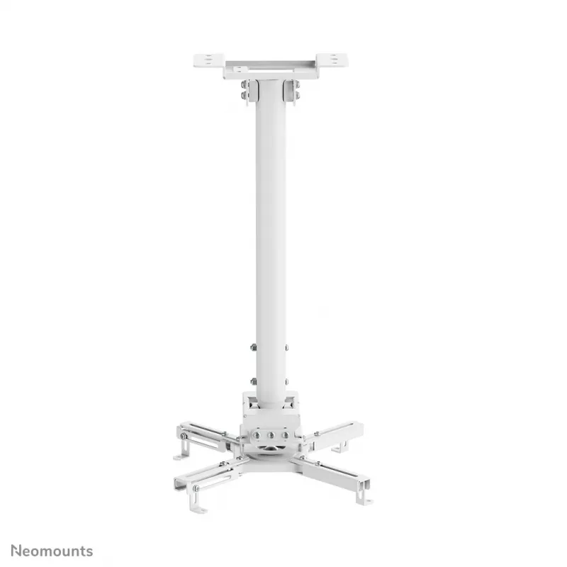 Neomounts CL25-540WH1 -projektorikattoteline – k 60,5–90,5 cm – helppo asennus – täysin liikkuva