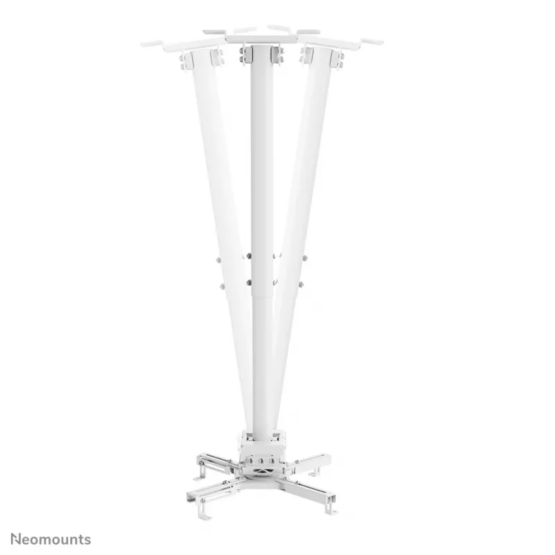Neomounts CL25-540WH1 -projektorikattoteline – k 60,5–90,5 cm – helppo asennus – täysin liikkuva
