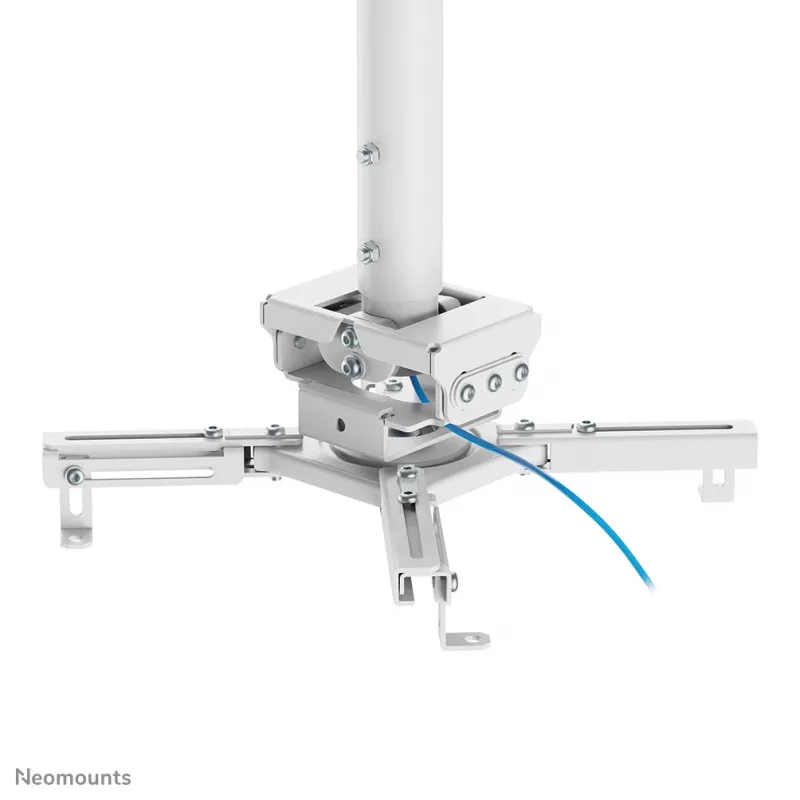 Neomounts CL25-540WH1 -projektorikattoteline – k 60,5–90,5 cm – helppo asennus – täysin liikkuva