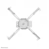 Neomounts CL25-540WH1 -projektorikattoteline – k 60,5–90,5 cm – helppo asennus – täysin liikkuva