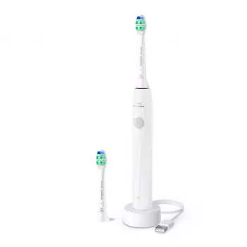 Philips Sonicare 2100 HX4022/01 ladattava äänihammasharja — 1 runko, 2 harjaspäätä, Li-Ion-akku, Daily Care -tila