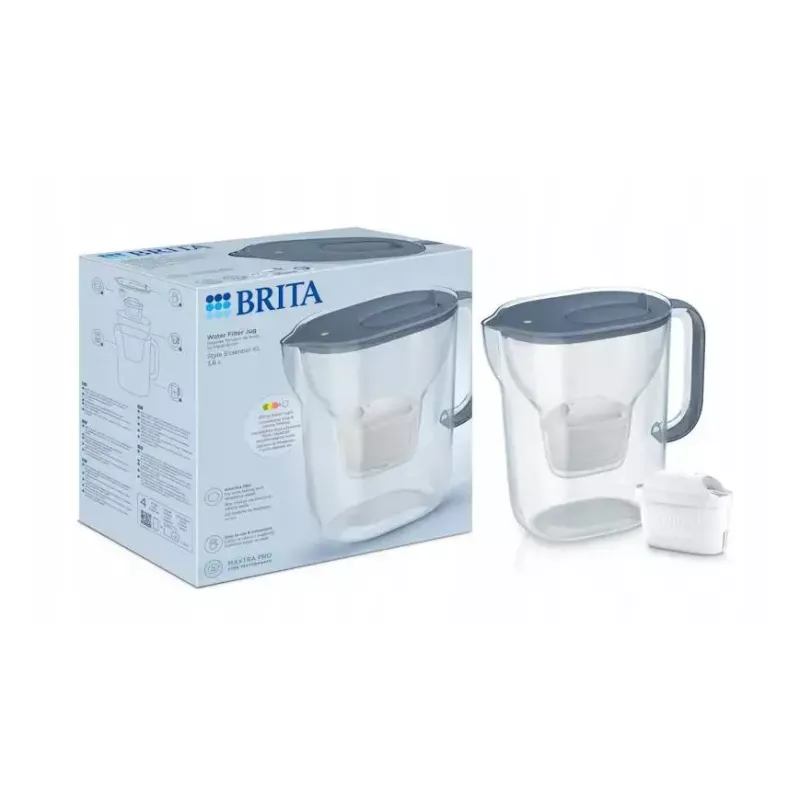 BRITA Style ESSENTIAL XL vesensuodatinkannu sininen MX Pro Pure Performance -suodattimella