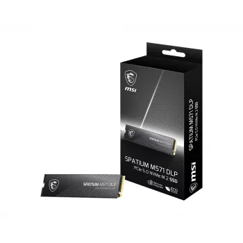 MSI SPATIUM M571 DLP PCIe 5.0 NVMe M.2 4T sisäinen SSD-asema 4 TB PCI Express 5.0 3D NAND