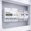 Kolmivaiheinen DIN-kisko-energiamittari QOLTEC 50978 — 400 V, 100 A
