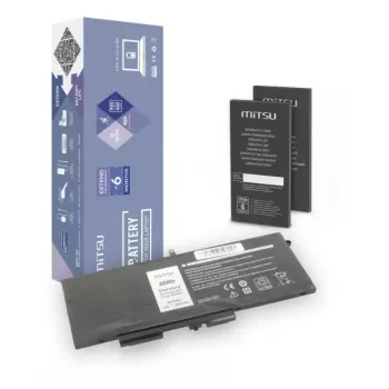 MITSU 5BM335 ladattava kannettavan akku Dellille, 6000 mAh